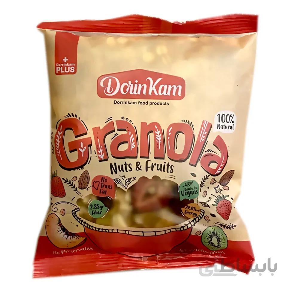 گرانولا ترکیب مغز و میوه