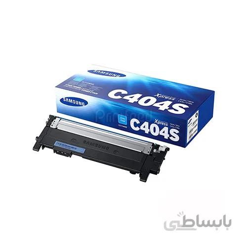 کارتریج تونر ابی اورجینال سامسونگ Samsung CLT C404S Cyan