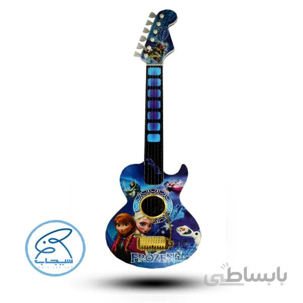 گیتار الکتریک اسباب بازی فروزن سایز بزرگ guitar frozen toy