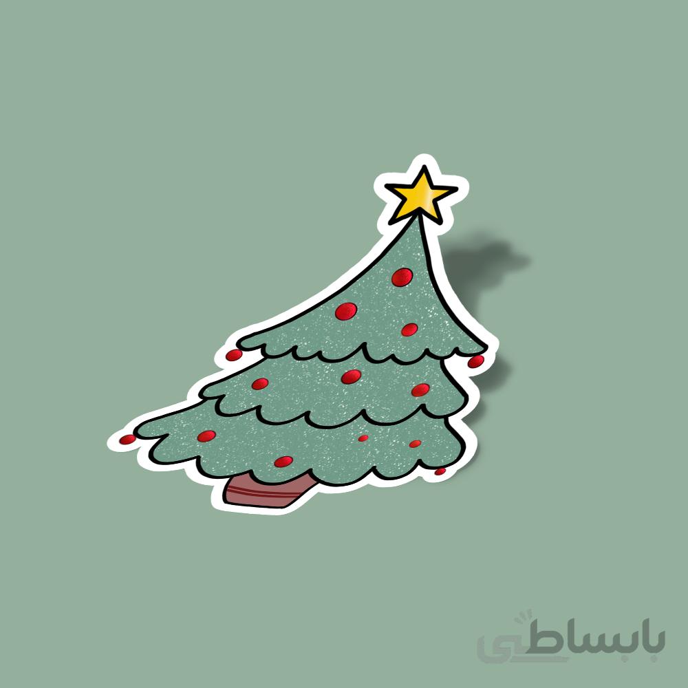 استیکر Lovely_Christmas_Tree