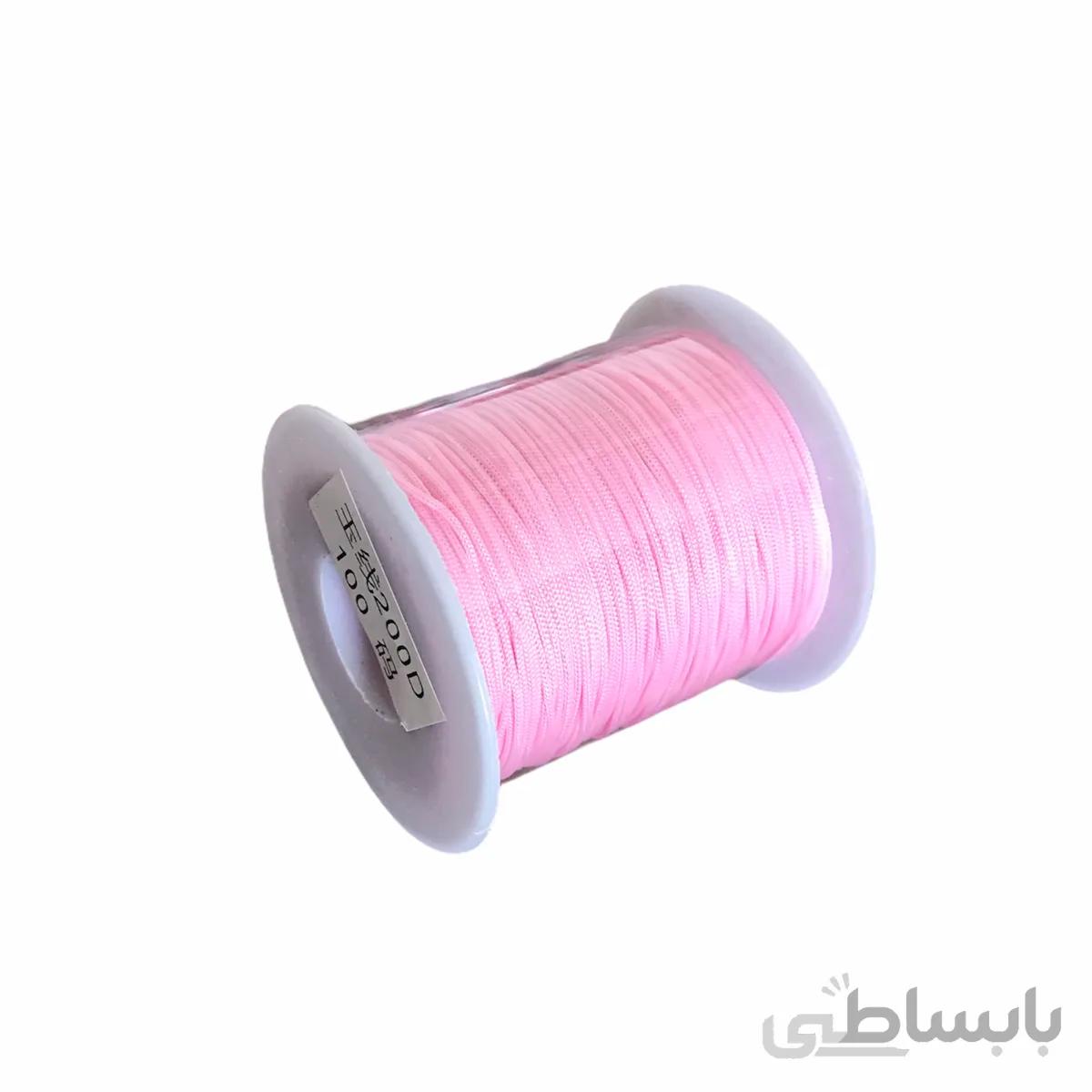 نخ دستبند رنگ صورتی