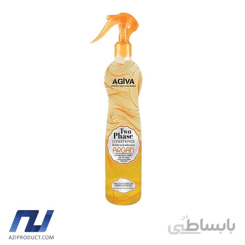 اسپری دوفاز مو اگیوا مدل ارگان حجم 400 میل