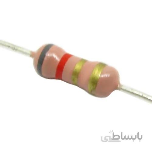 مقاومت 8.2 اهم 1/4 وات 5 درصد