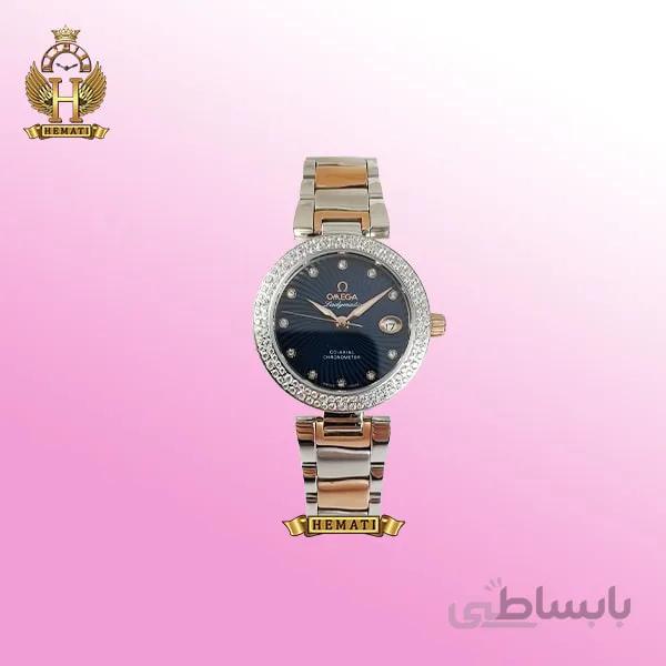 ساعت عقربه ای زنانه امگا لیدی ماتیک Omega Ladymatic نقره ای رزگلد