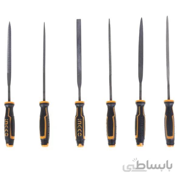 مجموعه سوهان مینیاتوری 6 عددی اینکو مدل HKTF63