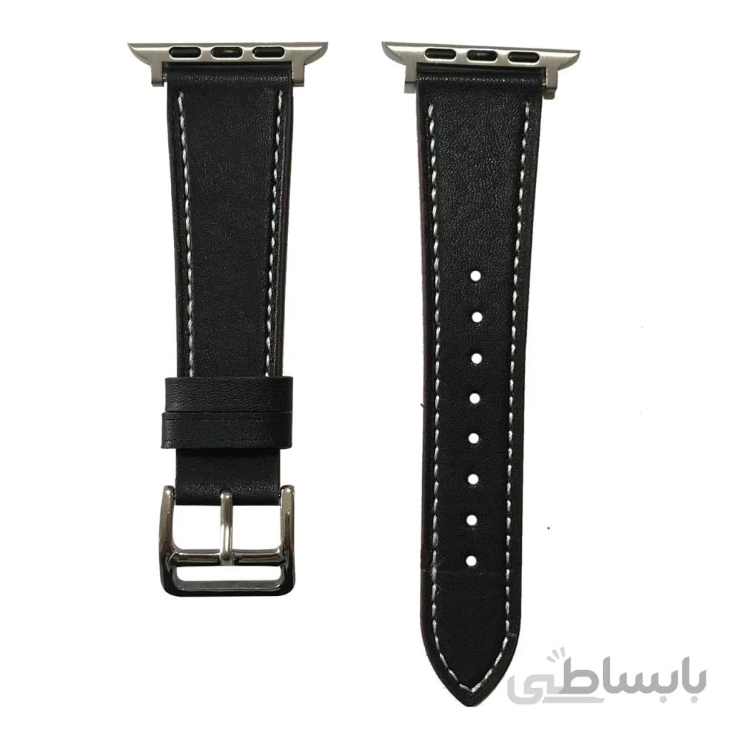 بند چرمی اپلواچ مدل Leather Loop مناسب برای سایز 42/44 میلی متری