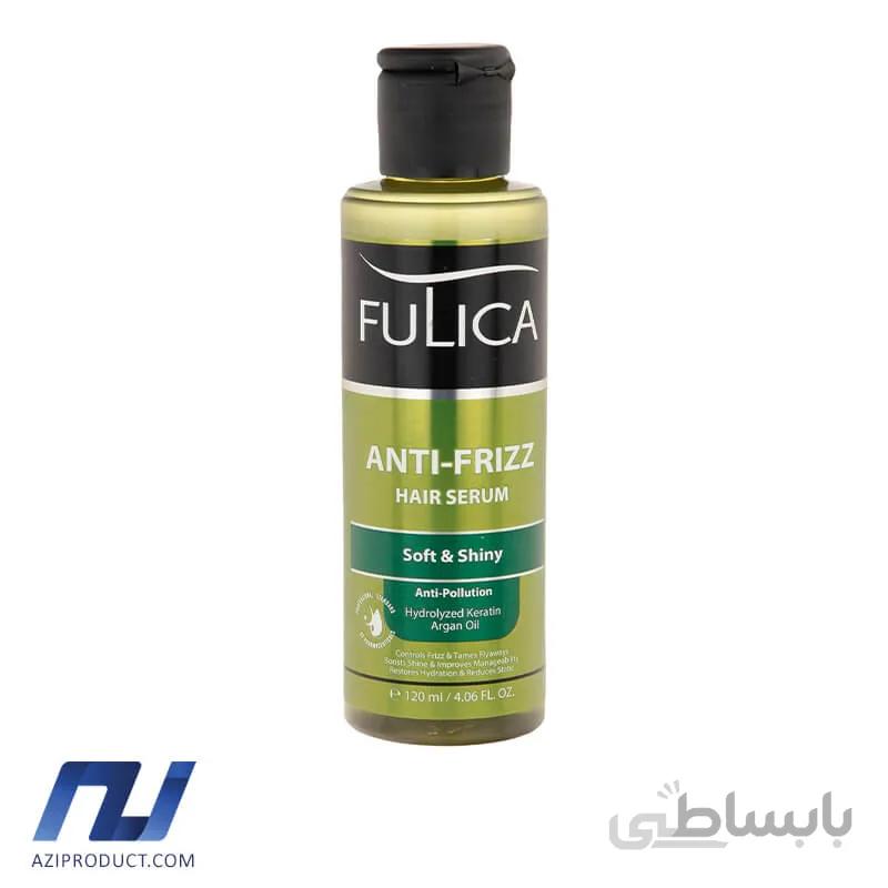 سرم براق کننده و ضد وز مو فولیکا مدل Anti Frizz حجم 120 میل