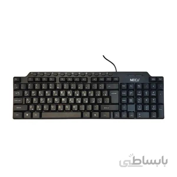 کیبورد نکو مدل NE-8200D با حروف فارسی