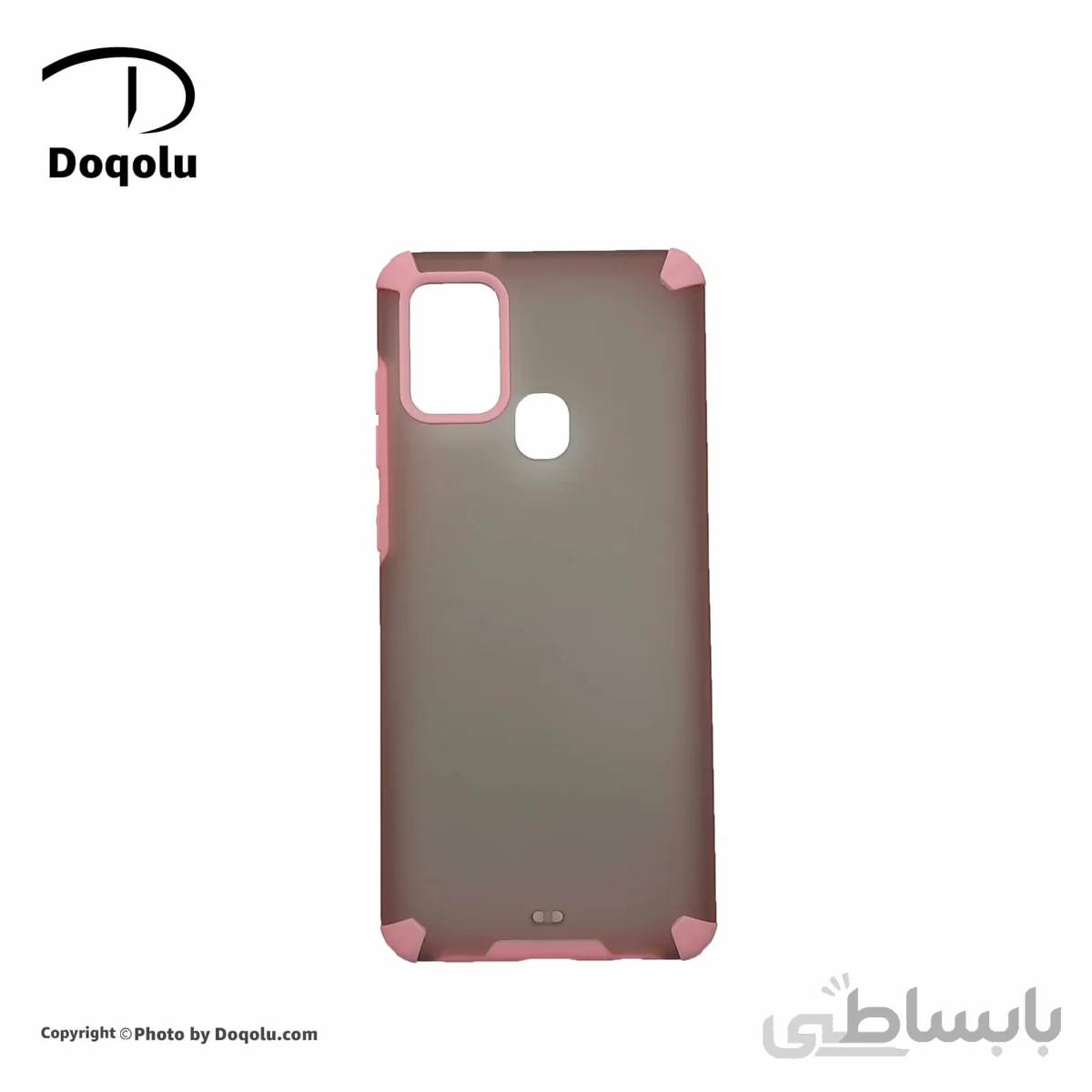 قاب گوشی سامسونگ Samsung A21S مدل پشت مات دور رنگی