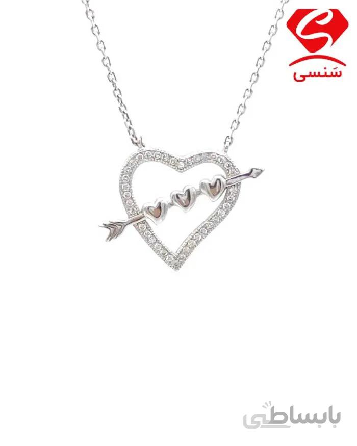 زنجیر آویز نقره کد62