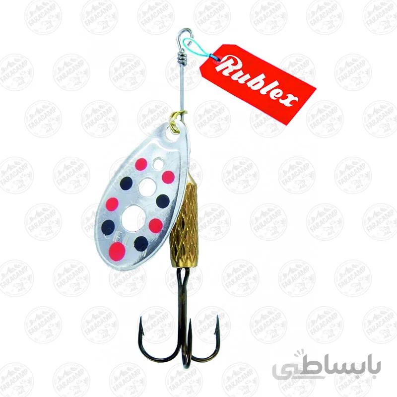 لانسه سلتا توربو نقره ای خال قرمز مشکی 7 گرم سایز 4