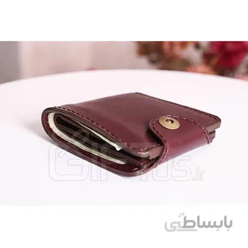 کیف پول چرمی امید