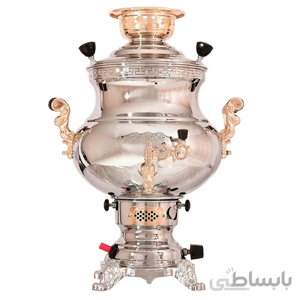 سماور گازی طاووس مدل یاس 126 ا Tavoos 126 Gaslight Samovar