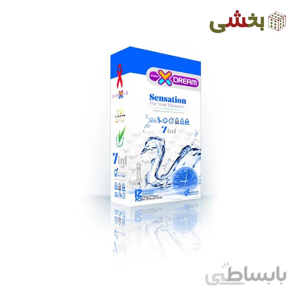 کاندوم ایکس دریم مدل Sensation بسته 12 عددی