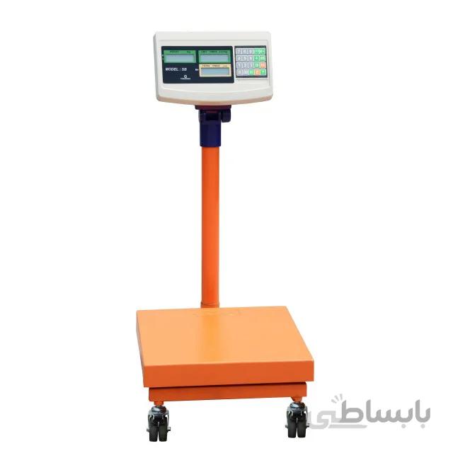 باسکول 150 کیلوگرمی دیجیتالی بی نظیر مدل MB153L چرخدار