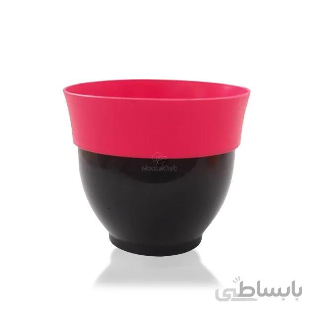 گلدان پلاستیکی خودآبیار فیتیله ای رنگی 215-218