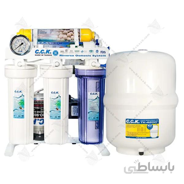 تصفیه آب هشت فیلتر cck