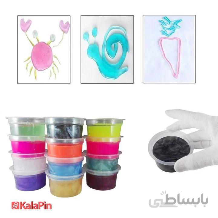 ژل اسلایم 12 عددی