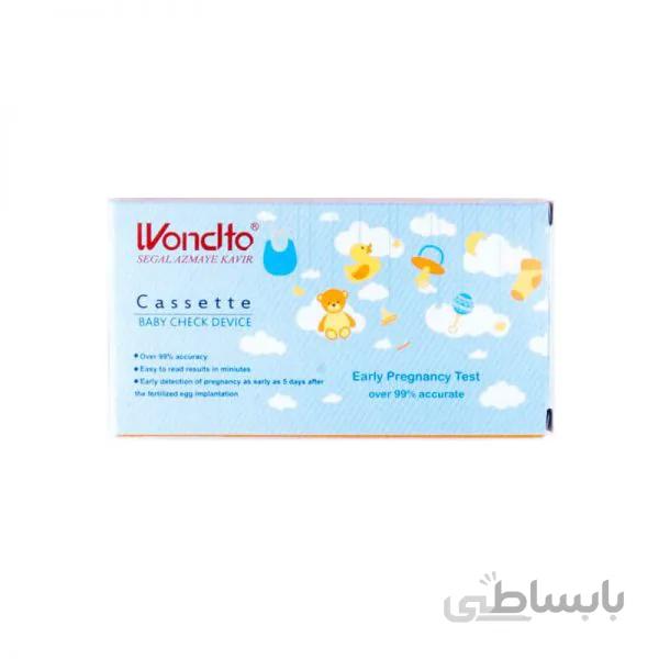 تست بارداری بی بی چک ونکلتو