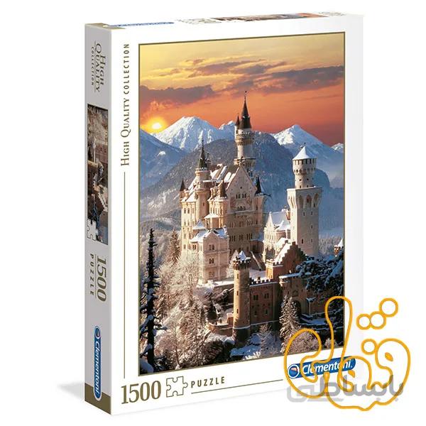 پازل کلمنتونی 1500 قطعه نیوشوانشتاین Neuschwanstein 31925