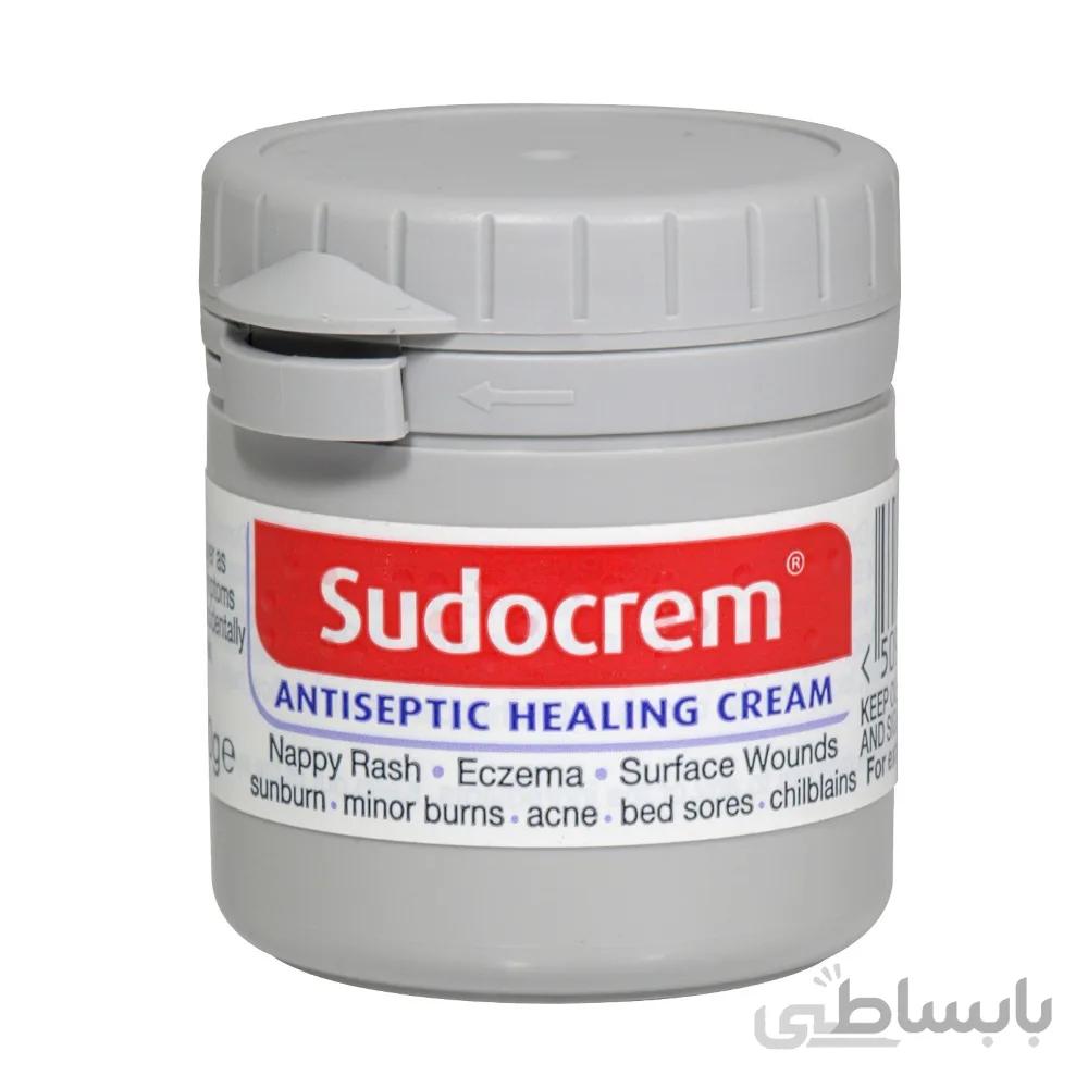کرم ضدعفونی کننده و سوختگی سودوکرم حجم 60گرم ا antiseptic healing cream sudocrem 60g