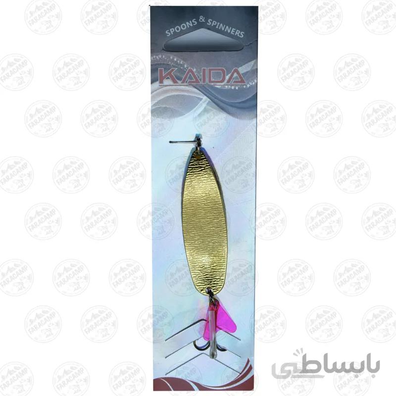طعمه قاشقک ماهیگیری کایدا طلایی 13 گرمی