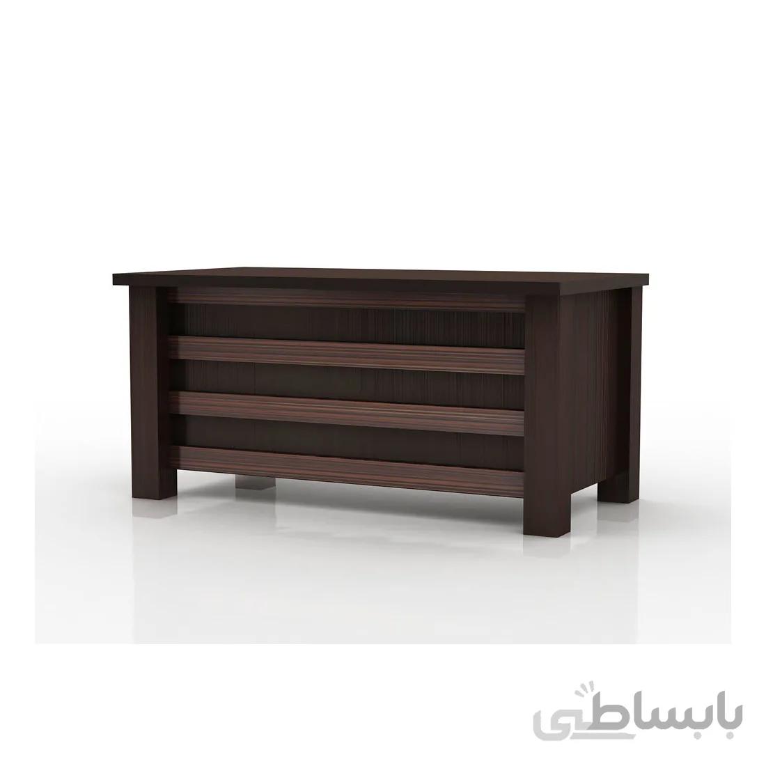 میز کارشناسی با صندوق سه کشو مدل MR220 آده چوب