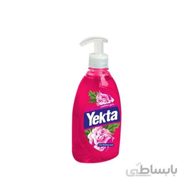 مایع دستشویی صورتی یکتا - 500 گرم