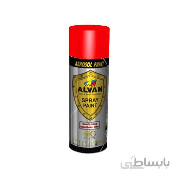 اسپری رنگ آلبالویی براق الوان کد 343