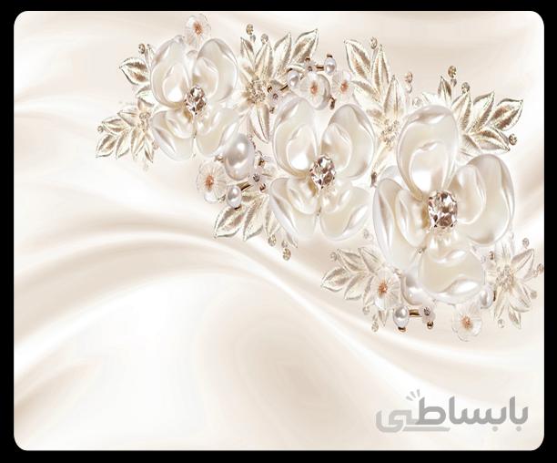 پوستر گل سه بعدی 003