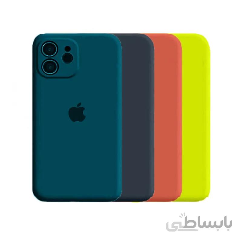 قاب سیلیکونی محافظ لنزدار مناسب Iphone 12 Pro max