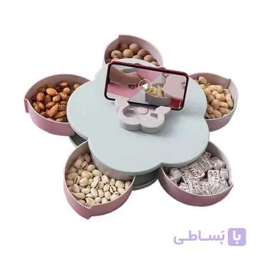 اردو خوری چرخشی طرح گل — تصویر 1