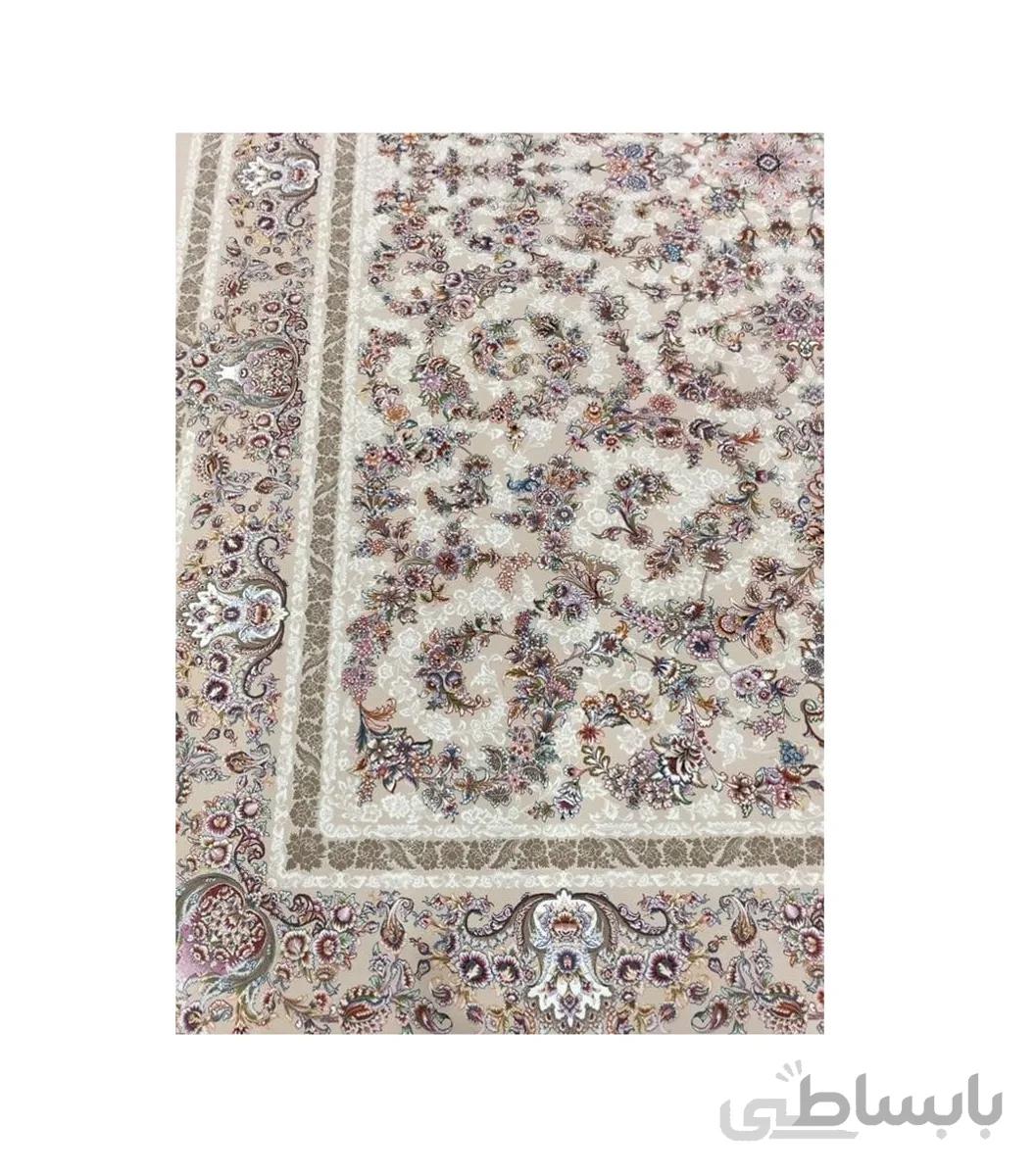 فرش رز گلد کرم وزرا 1200شانه هایبالک ا Vozaracarpet