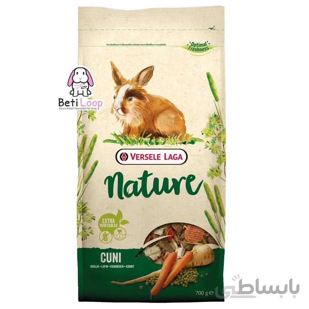 غذای مخلوط خرگوش بالغ ورسلاگا Cuni Nature