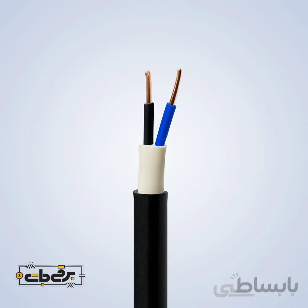 کابل مفتول 2 در4 مس برند مازندران