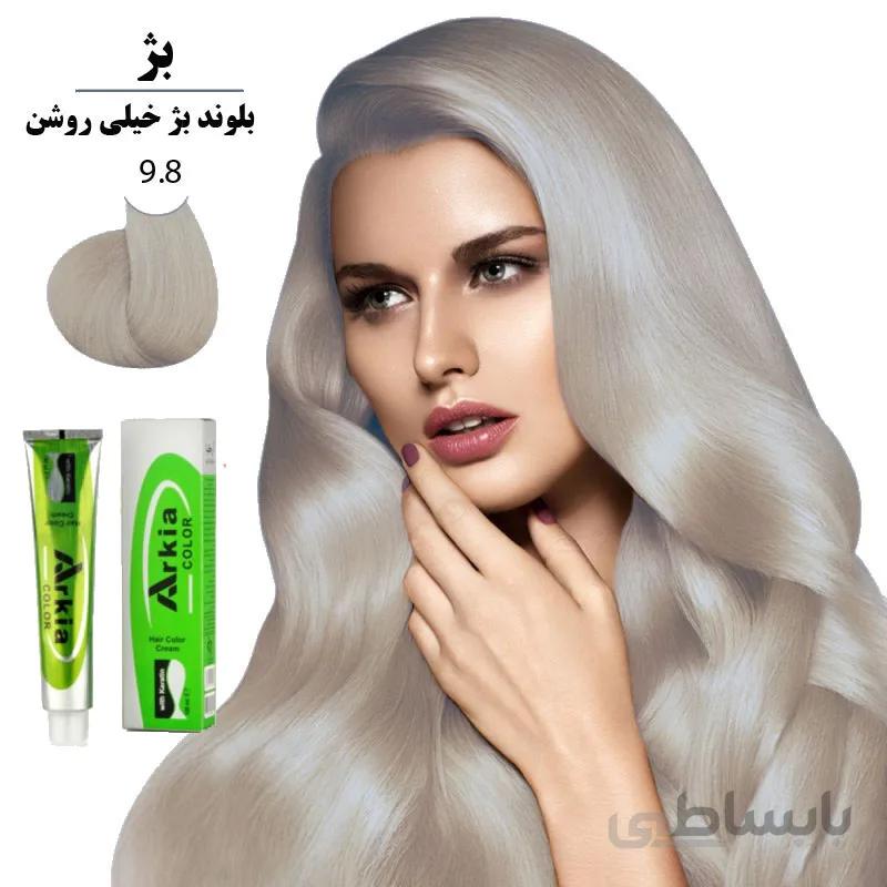 رنگ مو آرکیا بلوند بژ خیلی روشن 9.8