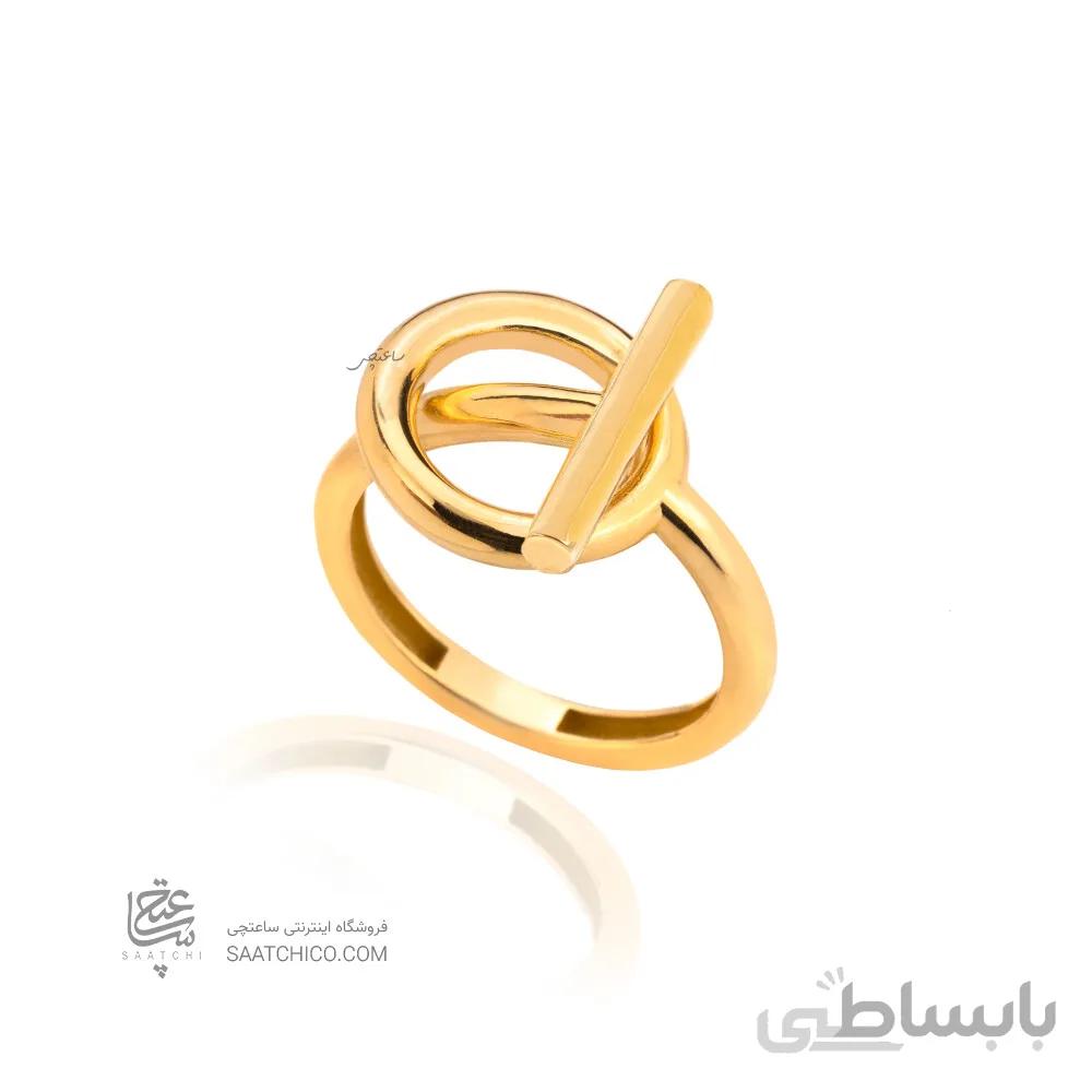انگشتر طلا طرح هرمس کد CR533