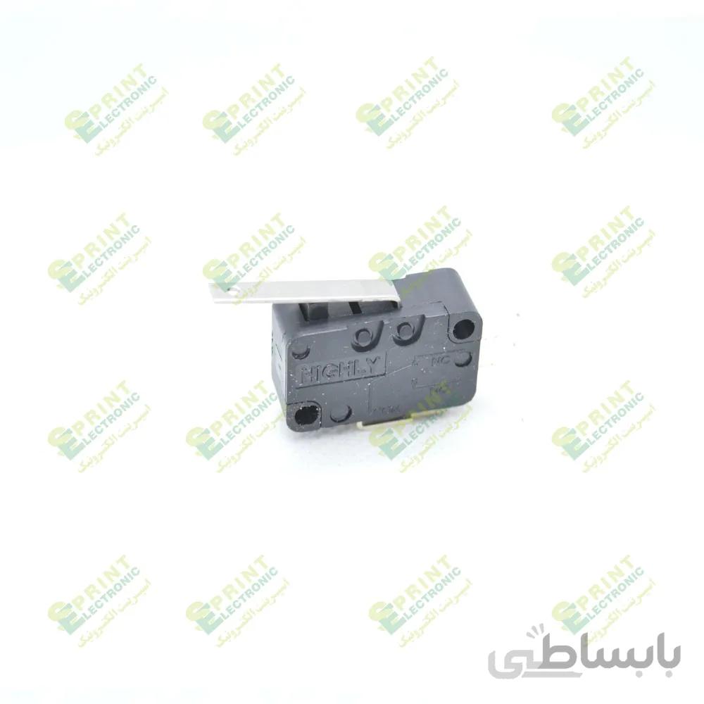 میکرو سوییچ اهرم دار 3سانت 15آمپری HIGHLY VT16021C2