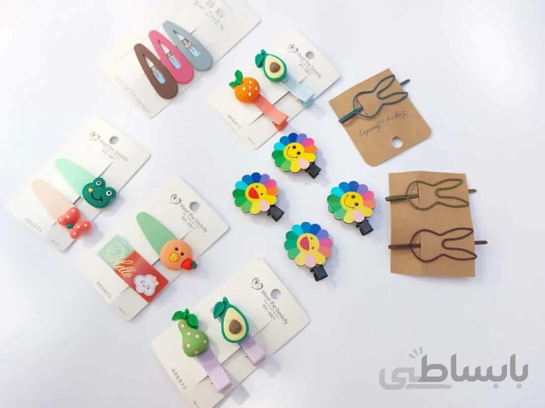 گیره مو فانتزی در طرح های مختلف 5