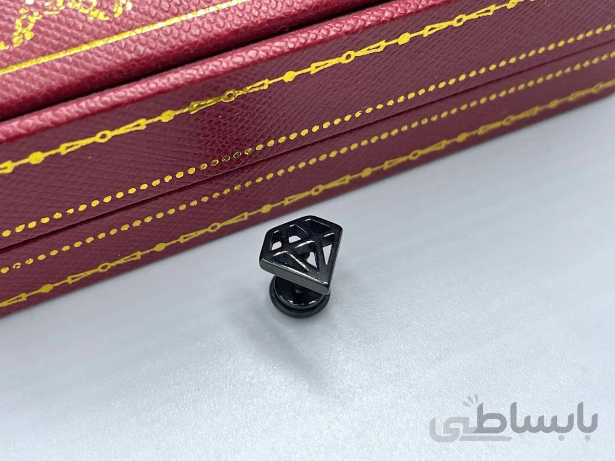 پیرسینگ طرح الماس مشکی