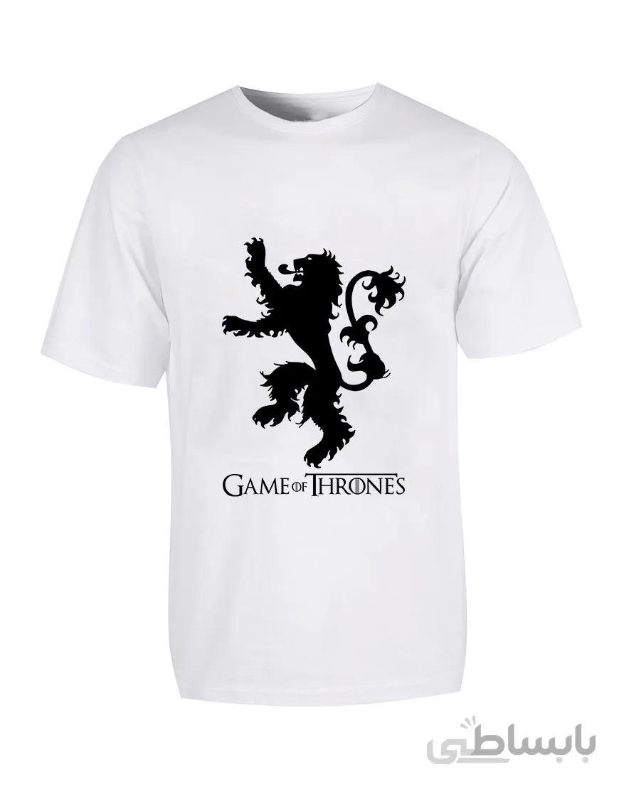 تیشرت طرح سریال بازی تاج و تخت game-of-thrones-lannister