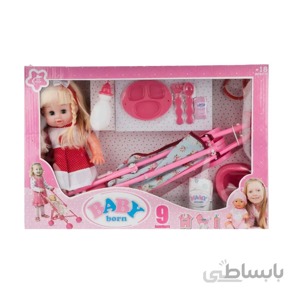 عروسک دخترانه جدید بیبی بورن نه کاره BABY BORN_عروسک اسباب بازی