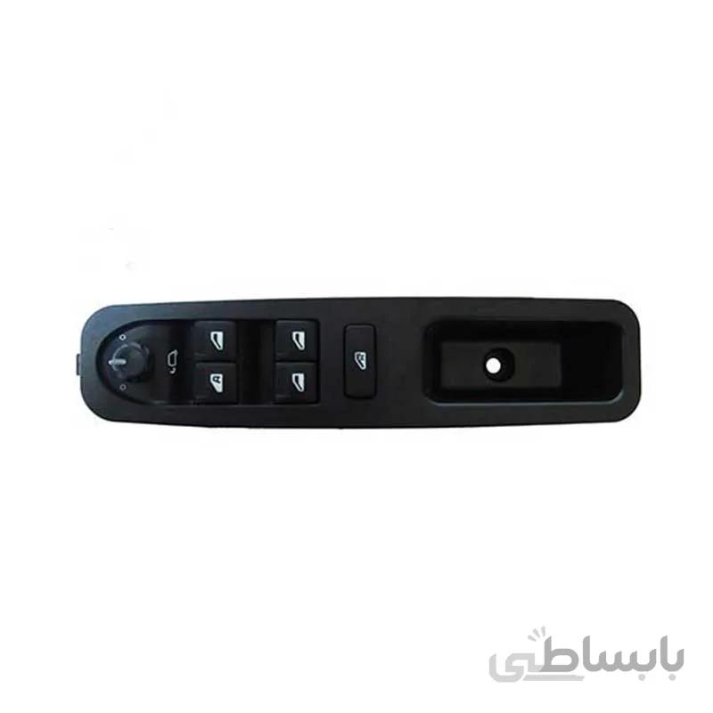 مجموعه دستگیره و کلید شیشه بالابر جلو چپ دنا - اکو ماکس کروز