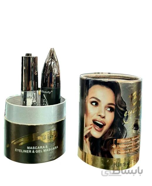 ست ریمل خط چشم و ژل مژه کیس بیوتی – Kiss Beauty
