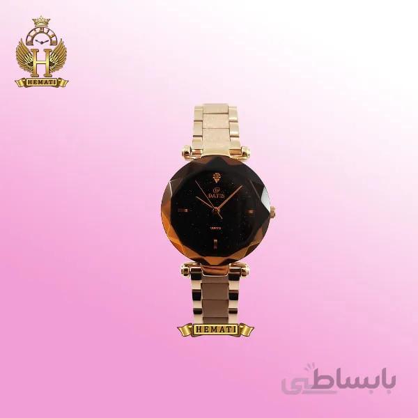 ساعت مچی زنانه داتیس مدل Datis D8435EL مدل بند شنی (شیشه کافی)