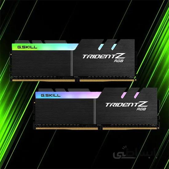 رم جی اسکیل Trident Z RGB 32GB 16GBx2 3200MHz CL16
