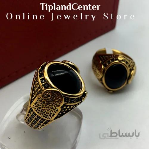 انگشتر طرح نگین مردانه