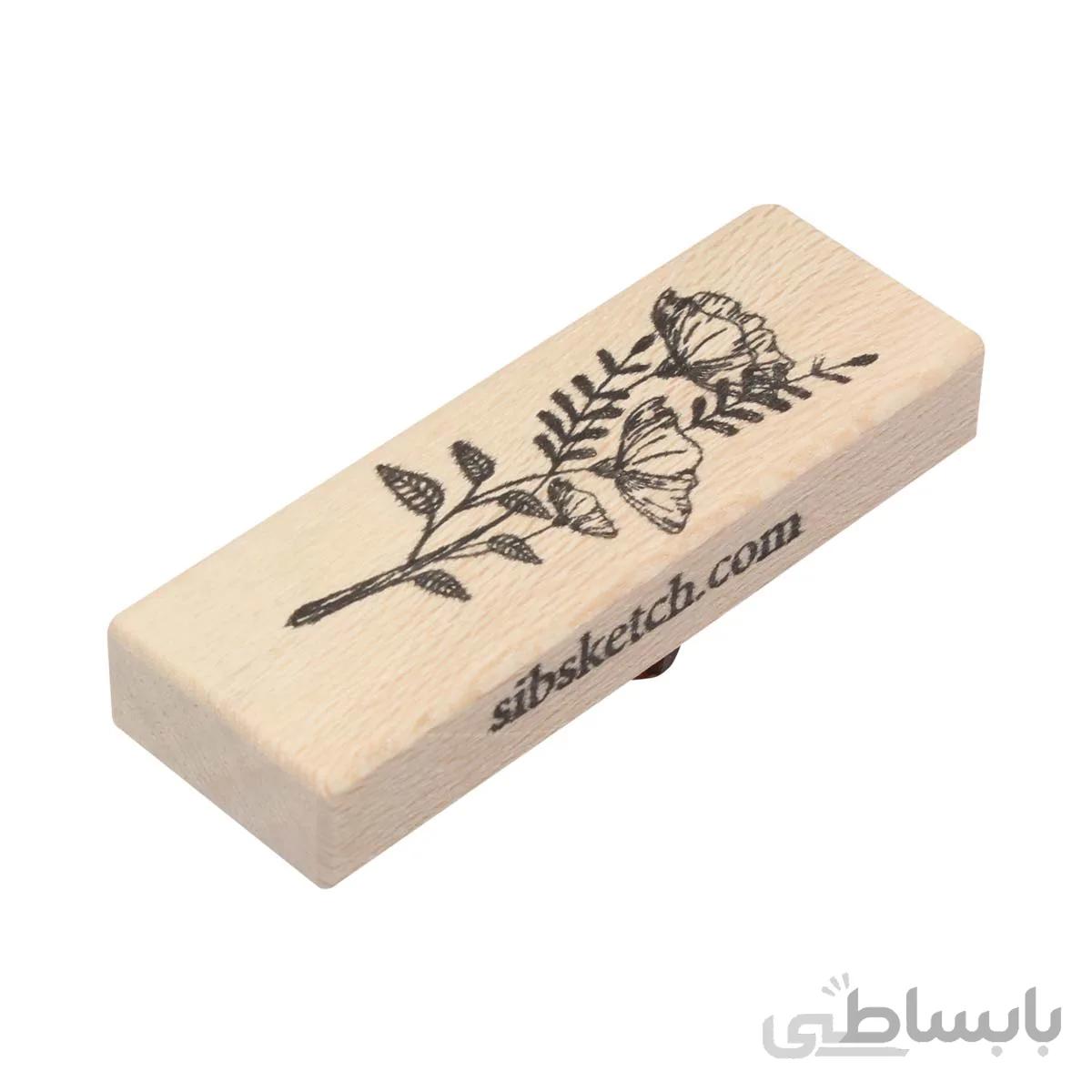 مهر بولت ژورنالی طرح دسته گل