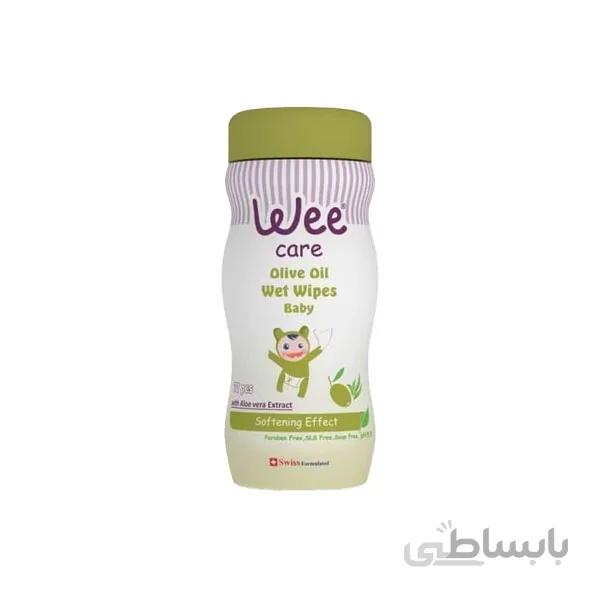 دستمال مرطوب کودک روغن زیتون وی ۷۰ عددی ا -