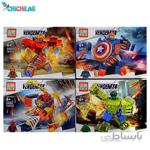 پکیج لگو ابرقهرمان ها 64053